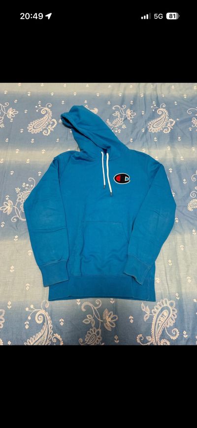 Champion Blue Hoodie
