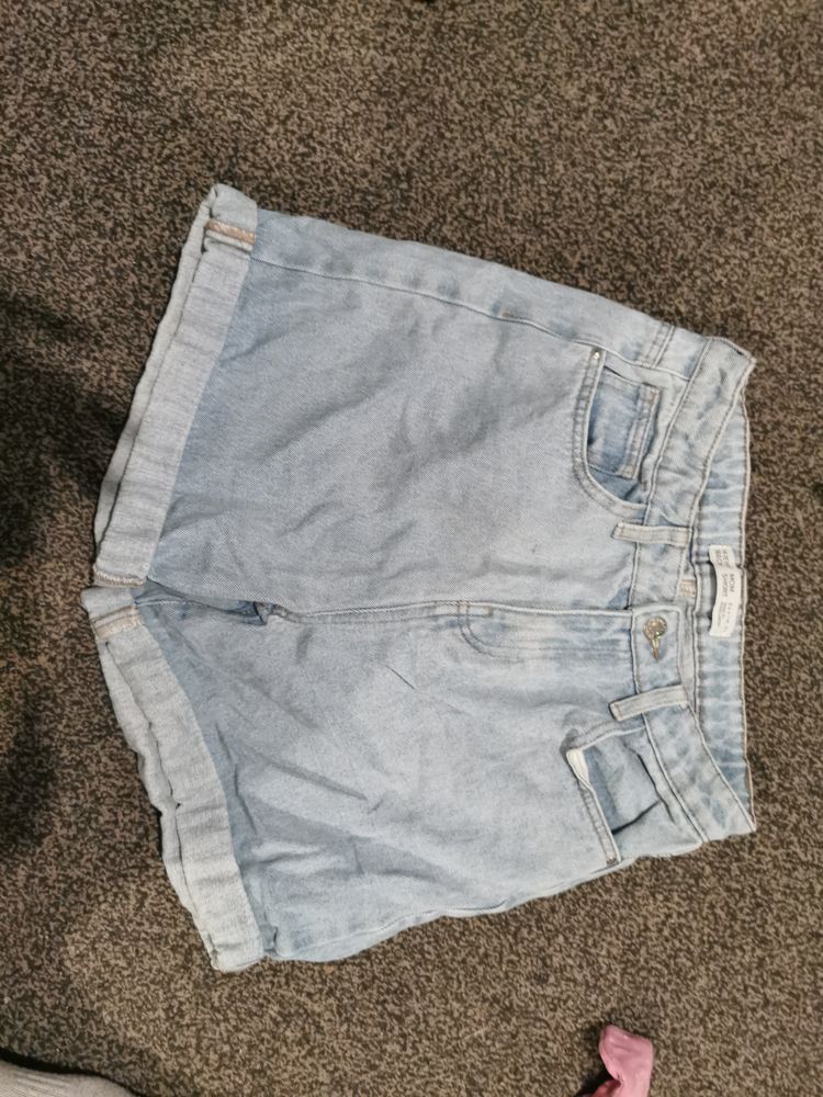 Denim Mom Shorts imagen 2