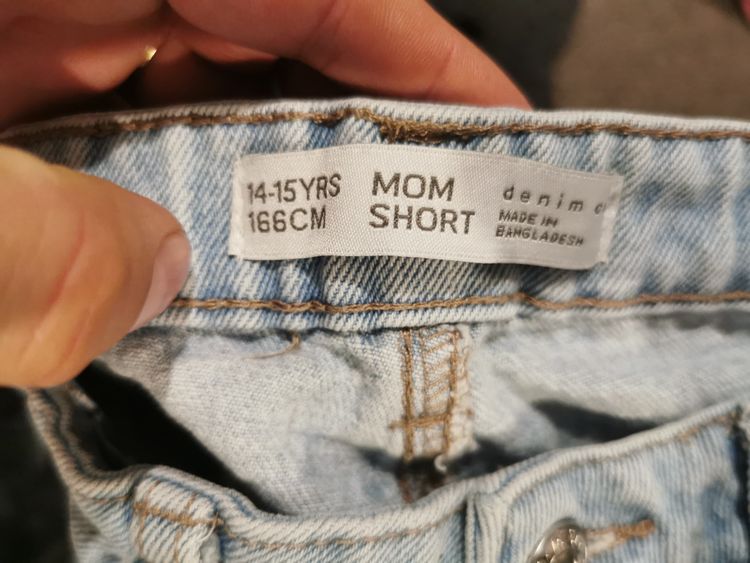 Denim Mom Shorts imagen 1