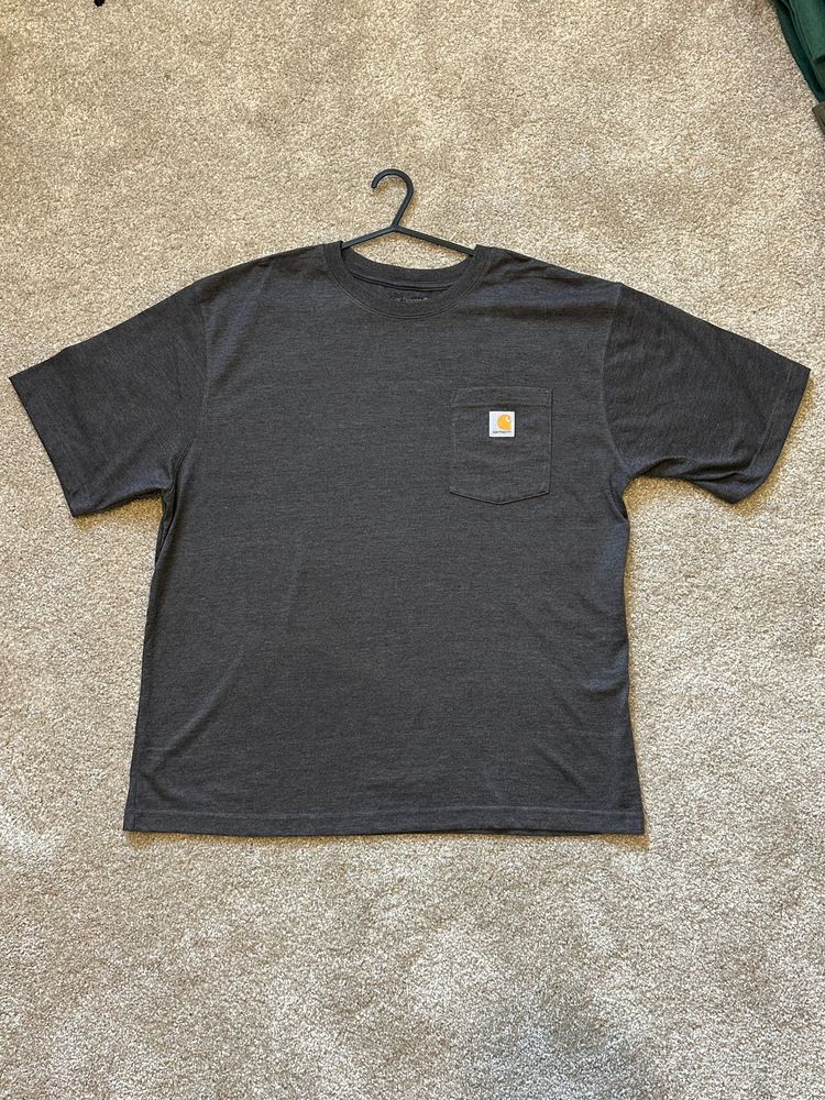 Carhartt Charcoal Grey Pocket T-Shirt