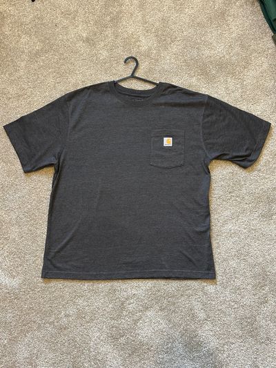 Carhartt Charcoal Grey Pocket T-Shirt