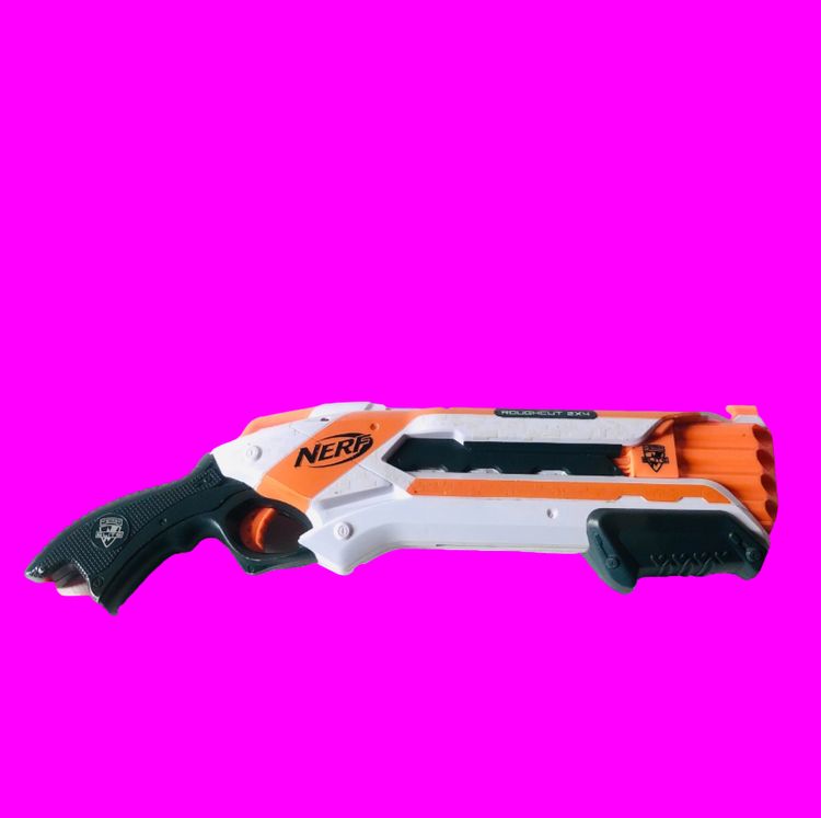 Other NERF N-strike Elite Rough Cut Roughcut 2 x 4 Blaster Dart Gun Double Action product image