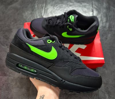 Nike Airmax 1 Neon Green Swoosh