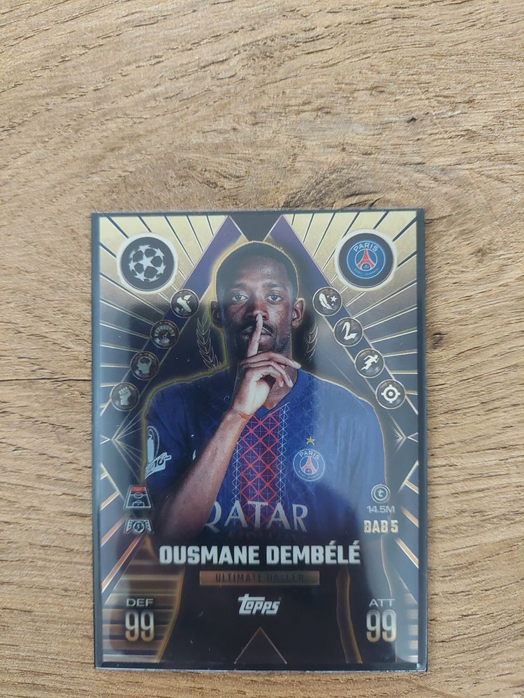 Ousmane Dembélé Football Trading Card
