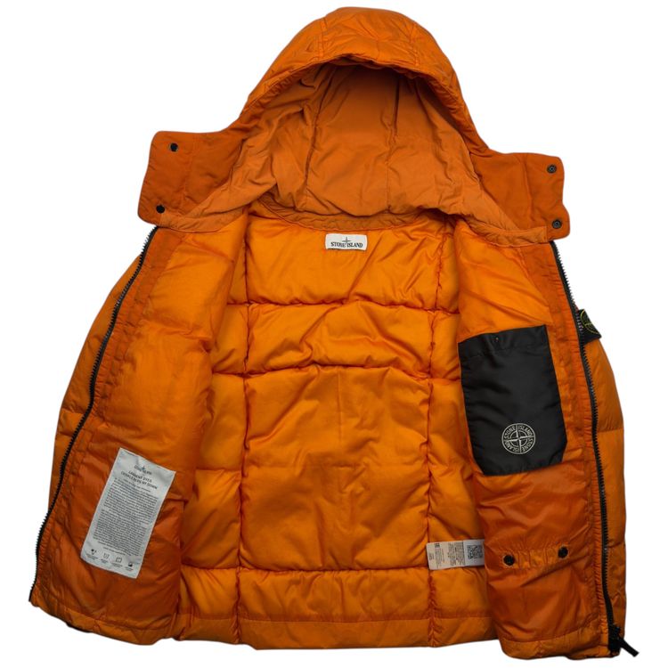 A/W 19 Stone Island Crinkle Reps NY Down Puffer Jacket - Orange image 8