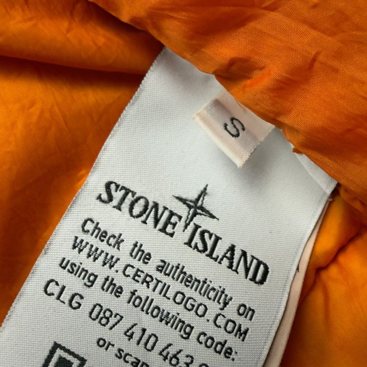 A/W 19 Stone Island Crinkle Reps NY Down Puffer Jacket - Orange image 3