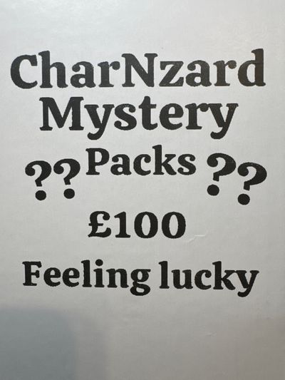 Charnzard Mystery Packs