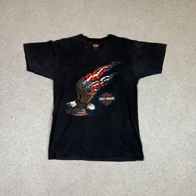 Harley Davidson T Shirt M/L Made in USA Vintage 2002