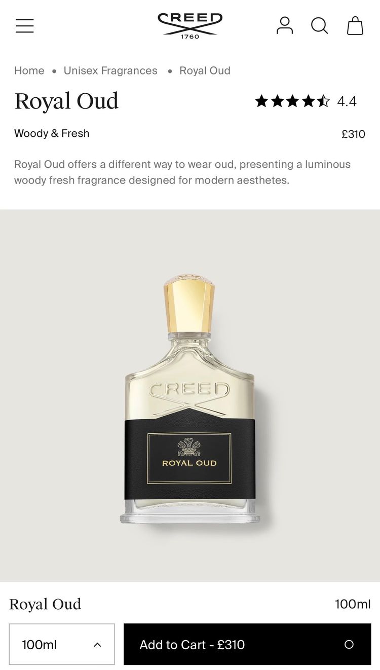Royal Oud Fragrance