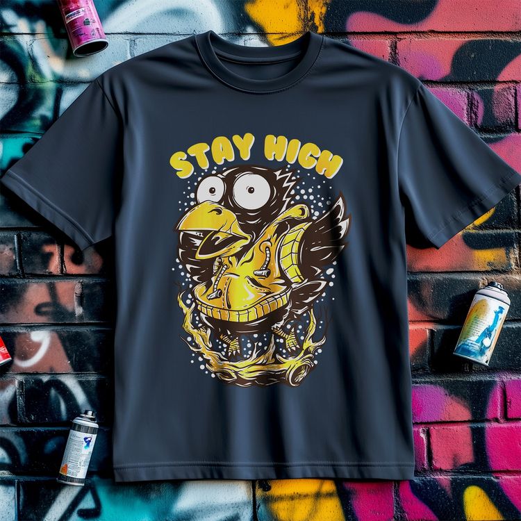 Stay High Bird T-Shirt - Feathered US image 4