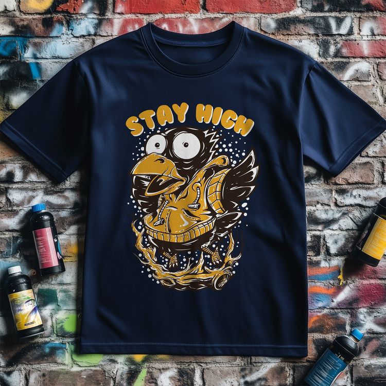 Stay High Bird T-Shirt - Feathered US image 3