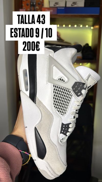 Jordan 4 Military Black