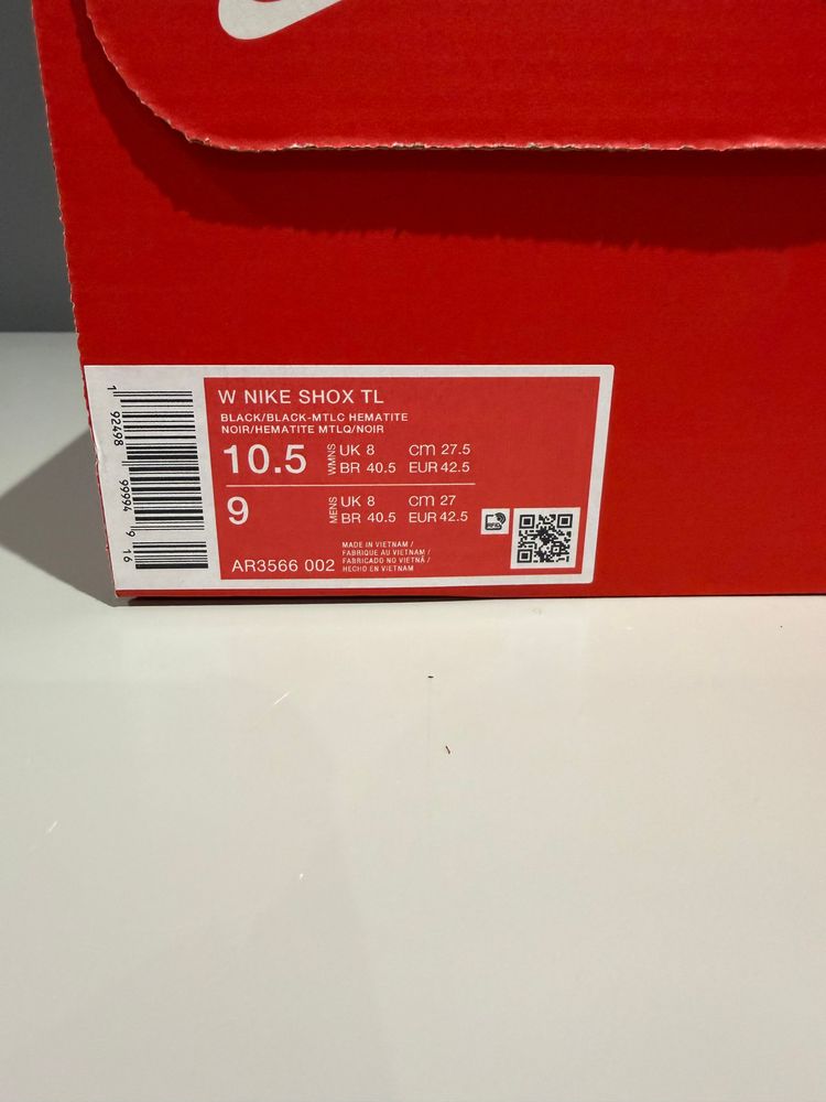 Immagine di Nike Shox TL Black Max Orange UK 8  6
