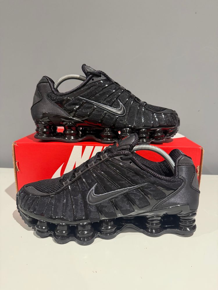Nike Shox TL Black Max Orange UK 8  imagen 1