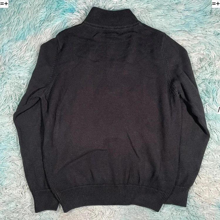Immagine di Black Calvin Klein Golf Knitted Jumper - Medium 3