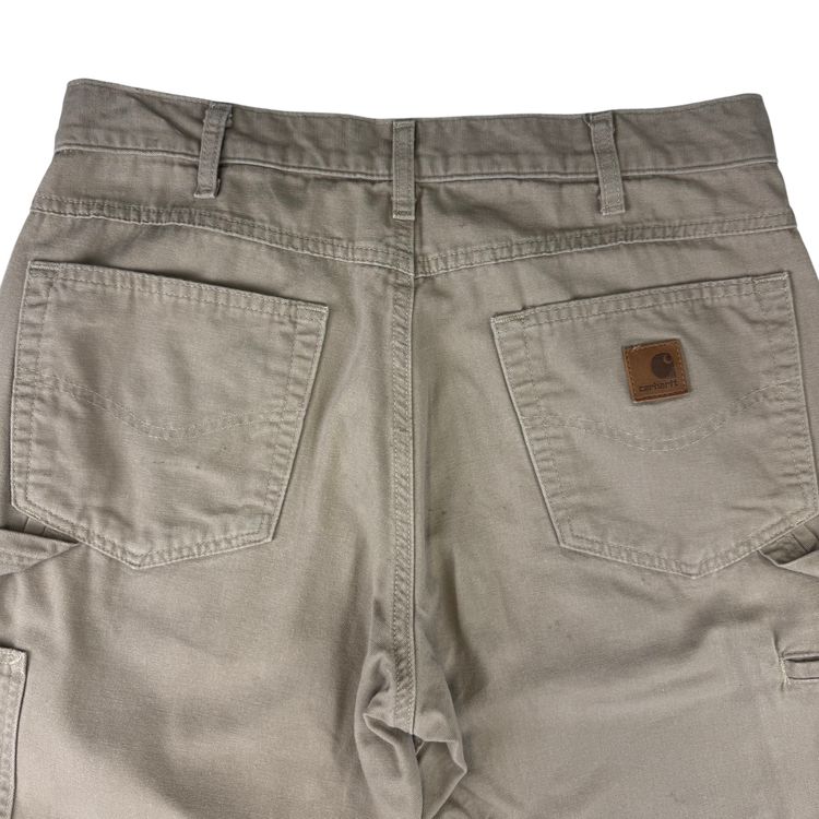 Carhartt Loose Fit Workwear Carpenter Trousers Beige obraz 9