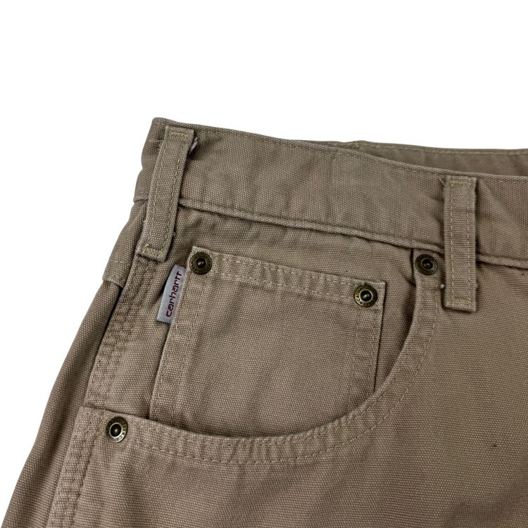 Carhartt Loose Fit Workwear Carpenter Trousers Beige obraz 6