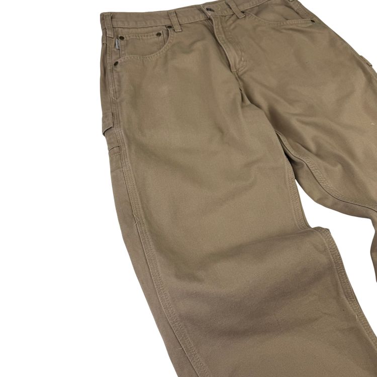 Carhartt Loose Fit Workwear Carpenter Trousers Beige obraz 5