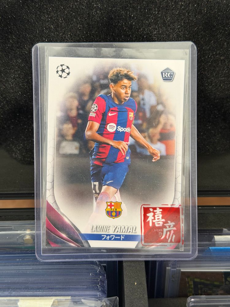 Lamine Yamal Topps Rookie versión Japonesa