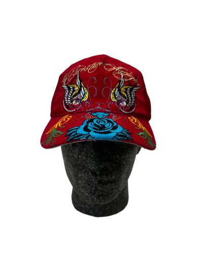 Red trucker cap 1