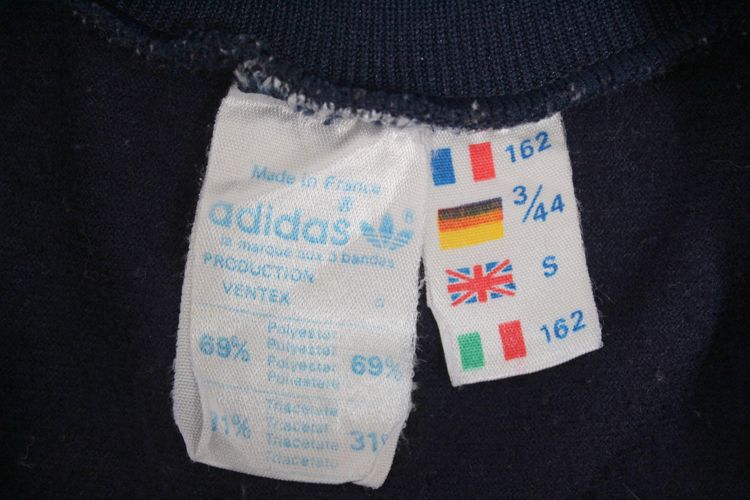 ADIDAS FIRST VENTEX 80'S VINTAGE TRACKSUIT TOP JACKET XS image 6