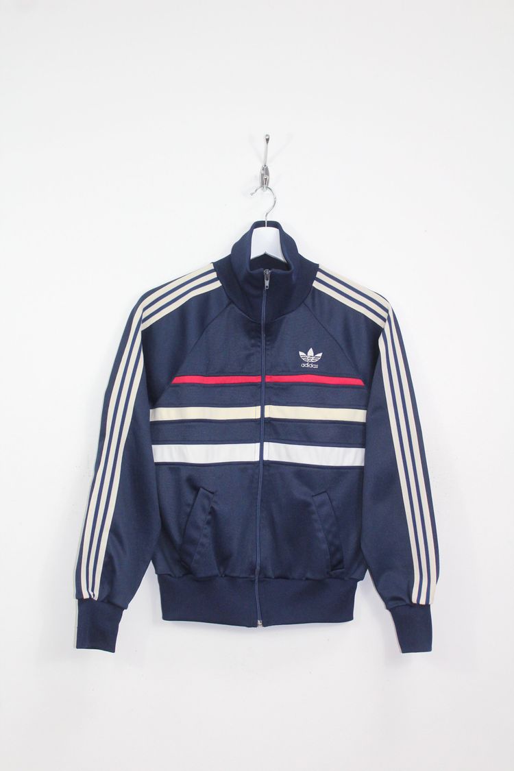 ADIDAS FIRST VENTEX 80'S VINTAGE TRACKSUIT TOP JACKET XS image 1