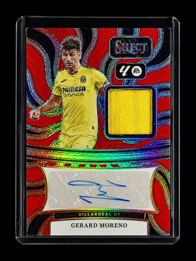 AUTO-PATCH Gerard Moreno Panini Select La Liga 2024/25