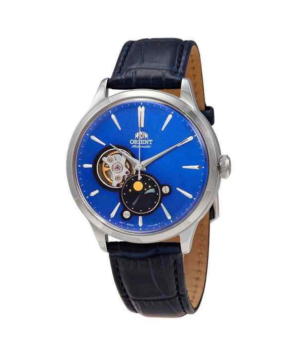 Orient Sun & Moon Phase Open Heart Dial Automatic RA-AS0103A10B RA-AS0103A30B Men's Watch obraz 1
