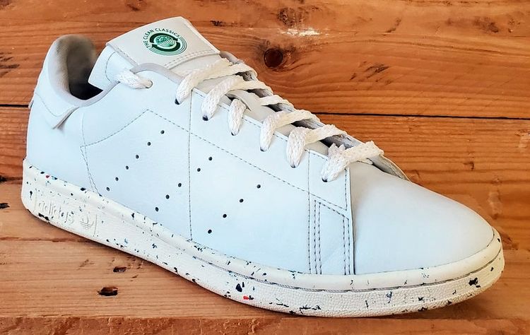 Adidas Stan Smith Clean Classics Low Leather Trainers UK9/US9.5/E43 FV0534 White image 8