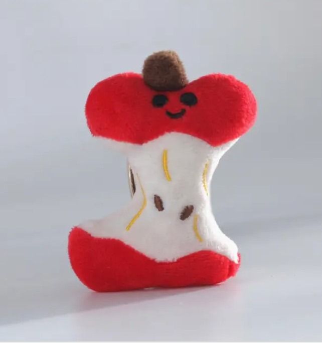 Immagine di Plush Apple Core Bag Charm by Bessie London  2