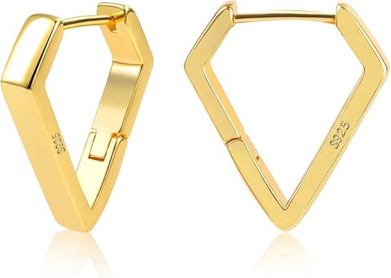 Other Gold Geometric Hoop Earrings product image