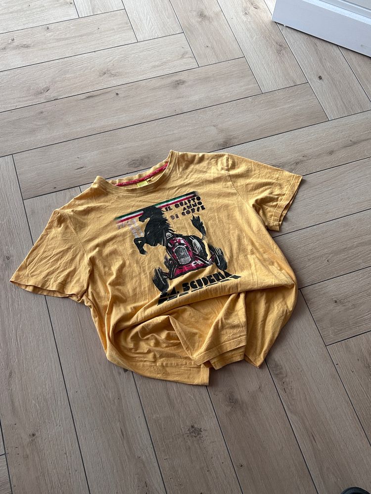 Ferrari Yellow Graphic T-Shirt