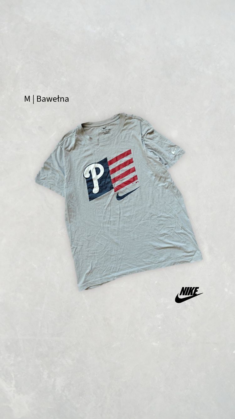 Nike Philadelphia Phillies m Grey Graphic T-Shirt