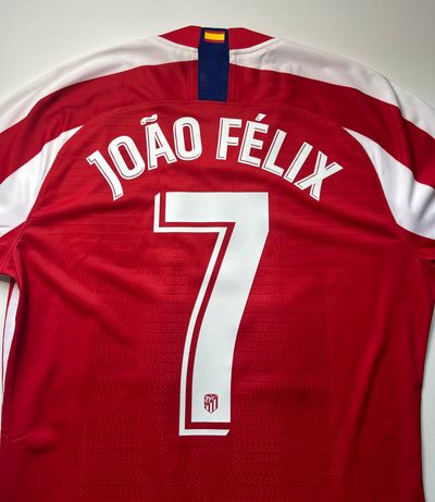 BNWT ATLETICO MADRID PLAYER ISSUE VAPORKNIT Felix HOME 2019-20 NIKE MENS MEDIUM