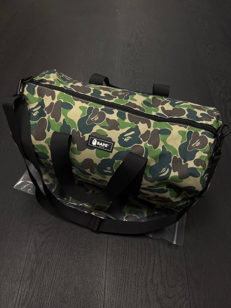 Bape Camo Duffle Bag With Strap (£90+ bag)