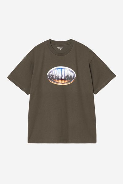 Carhartt WIP brown graphic t-shirt - S - RRP £45