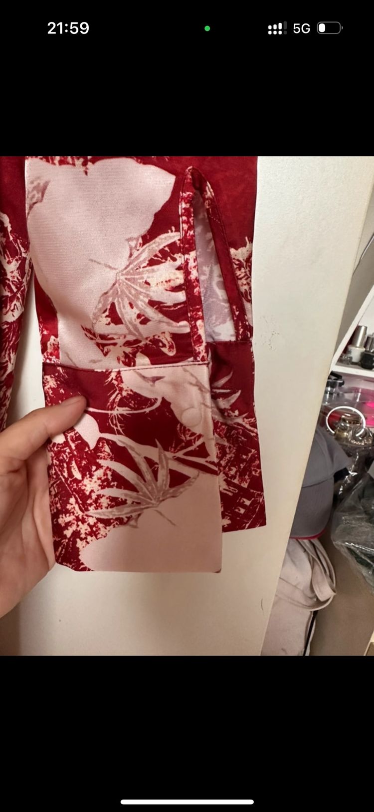 Guess Red Long Dress Size M RRP £170.00 image 6