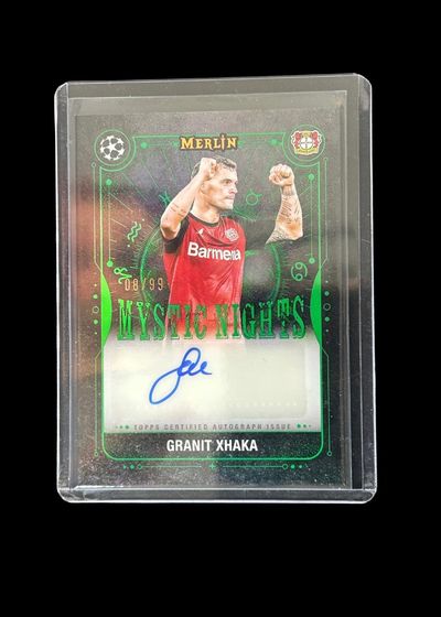 Granit Xhaka Mystic Nights AUTO /99