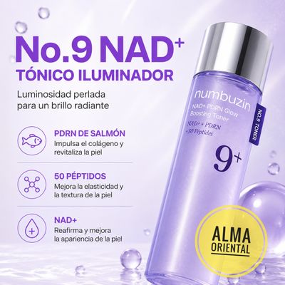 Numbuzin No.9 Nad+ Glow Boosting Toner