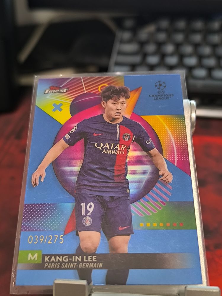 Topps Kang-In Lee Paris Saint-Germain Football Trading Card product image
