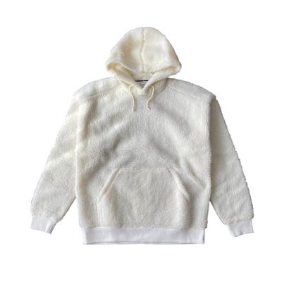 Givenchy 1 of 1 Beige Faux Shearling Hoodie