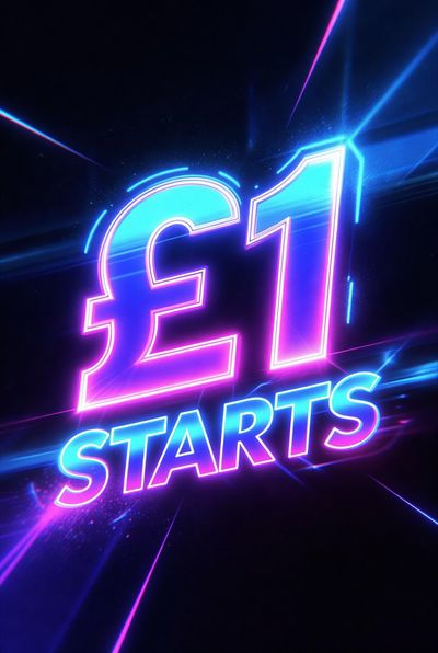 £1 card on screen