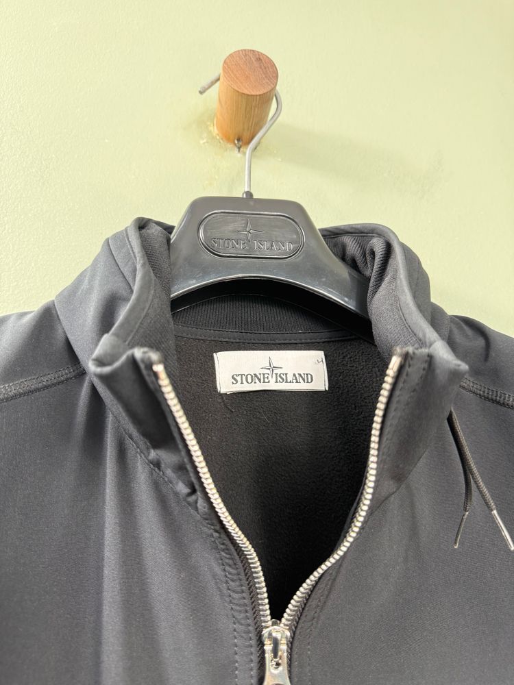 Stone Island Black Soft Shell Jacket image 6
