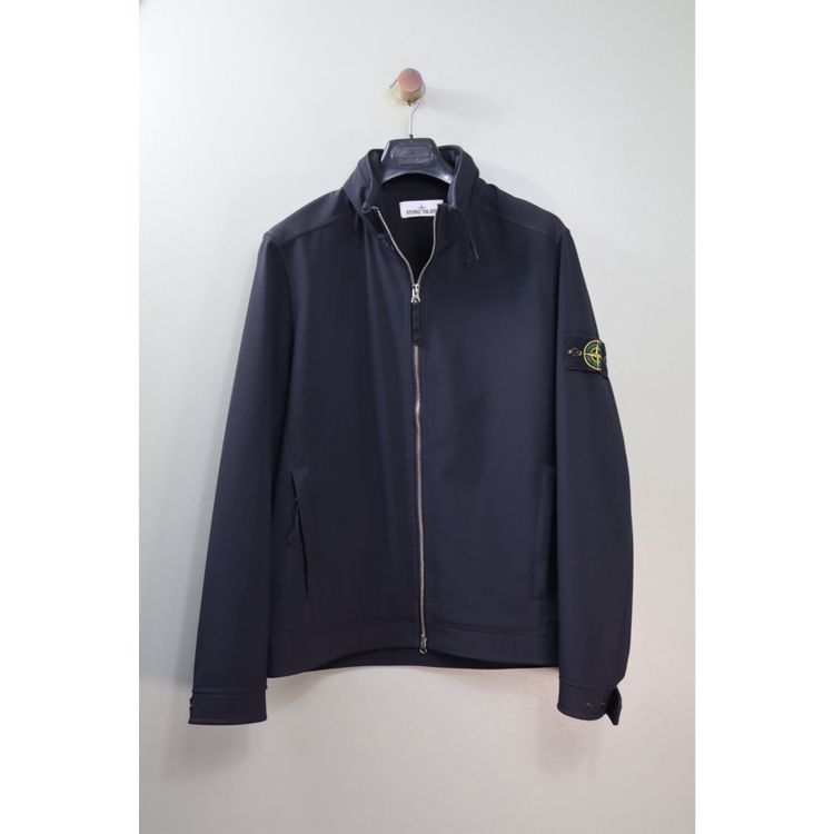 Stone Island Black Soft Shell Jacket image 1