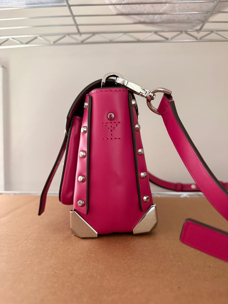 Michael Kors Pink Leather Crossbody Bag 4