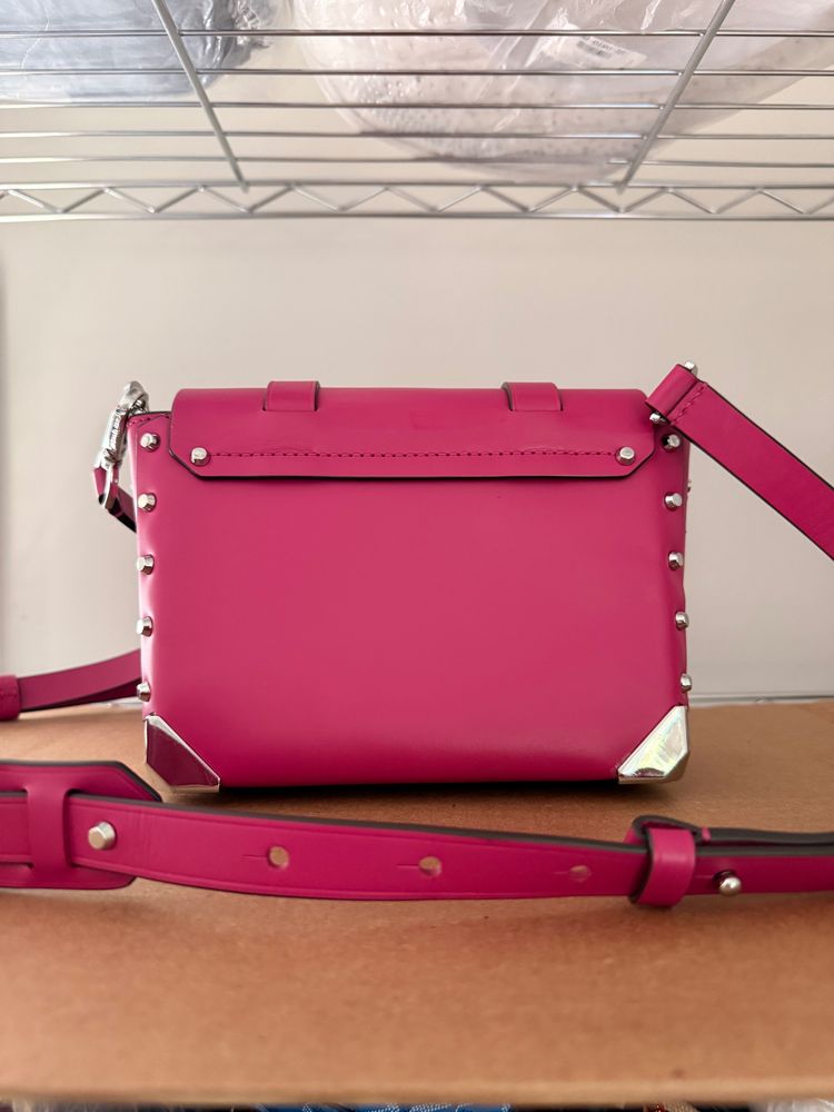 Michael Kors Pink Leather Crossbody Bag 2