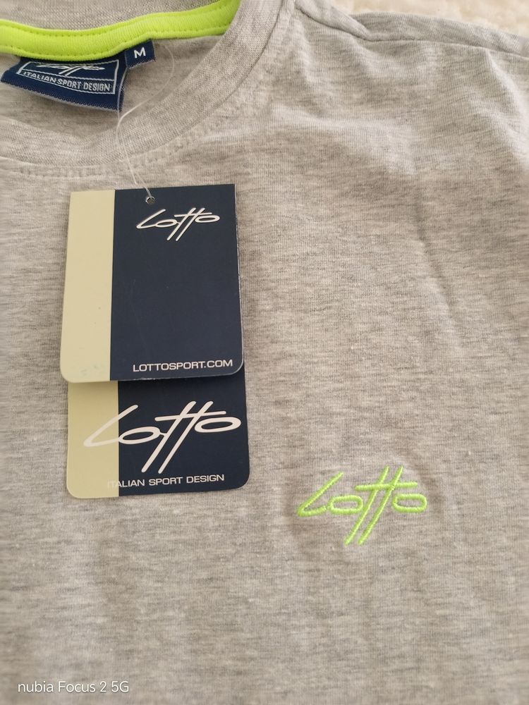 Lotto Grey T-Shirt obraz 2