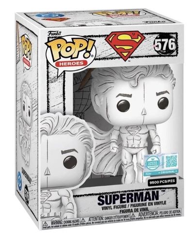 Funko Pop! Heroes Superman sketch limited edition