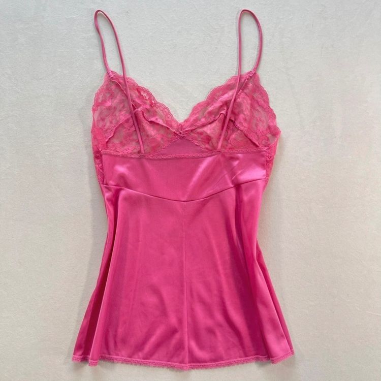 Pink Lace Camisole Top imagen 2