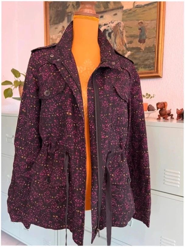Immagine di Comptoir Des Cotonniers Printed Utility Jacket – Linen Belted 125€ 1